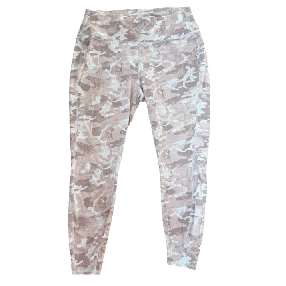 Pink Camouflage Women’s Active Pants Wonderly Studio Compression Leggings 1X